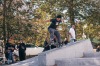 Slavnostní otevření. Na jedinečné skateplaza se odehrála první soutěž o nejlepší trik 