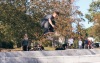 Slavnostní otevření. Na jedinečné skateplaza se odehrála první soutěž o nejlepší trik 