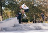 Slavnostní otevření. Na jedinečné skateplaza se odehrála první soutěž o nejlepší trik 