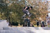 Slavnostní otevření. Na jedinečné skateplaza se odehrála první soutěž o nejlepší trik 
