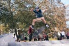 Slavnostní otevření. Na jedinečné skateplaza se odehrála první soutěž o nejlepší trik 