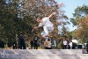 Slavnostní otevření. Na jedinečné skateplaza se odehrála první soutěž o nejlepší trik 