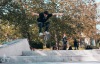 Slavnostní otevření. Na jedinečné skateplaza se odehrála první soutěž o nejlepší trik 