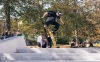 Slavnostní otevření. Na jedinečné skateplaza se odehrála první soutěž o nejlepší trik 