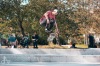 Slavnostní otevření. Na jedinečné skateplaza se odehrála první soutěž o nejlepší trik 