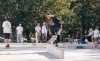 Slavnostní otevření. Na jedinečné skateplaza se odehrála první soutěž o nejlepší trik 