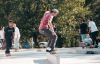 Slavnostní otevření. Na jedinečné skateplaza se odehrála první soutěž o nejlepší trik 