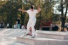 Slavnostní otevření. Na jedinečné skateplaza se odehrála první soutěž o nejlepší trik 