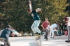 Slavnostní otevření. Na jedinečné skateplaza se odehrála první soutěž o nejlepší trik 