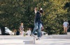 Slavnostní otevření. Na jedinečné skateplaza se odehrála první soutěž o nejlepší trik 