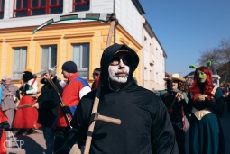 V Měšicích autobus porazil kobylu. Na nohy ji postavila zelená a jelo se na hasiče