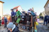 V Měšicích autobus porazil kobylu. Na nohy ji postavila zelená a jelo se na hasiče