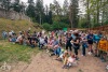 Sezimovo Ústí zahájilo turistickou sezonu na Kozím hrádku s novým Husem, sličnými ženami i divokými souboji