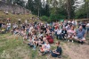 Sezimovo Ústí zahájilo turistickou sezonu na Kozím hrádku s novým Husem, sličnými ženami i divokými souboji