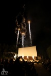 Sezimovo Ústím prošel lampionový průvod. Nechyběl ani ohňostroj 