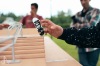 Prostě pohoda. Děti i rodiče si zkusili sprejerské umění, fingerboardy i akrobacii