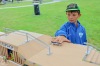 Prostě pohoda. Děti i rodiče si zkusili sprejerské umění, fingerboardy i akrobacii