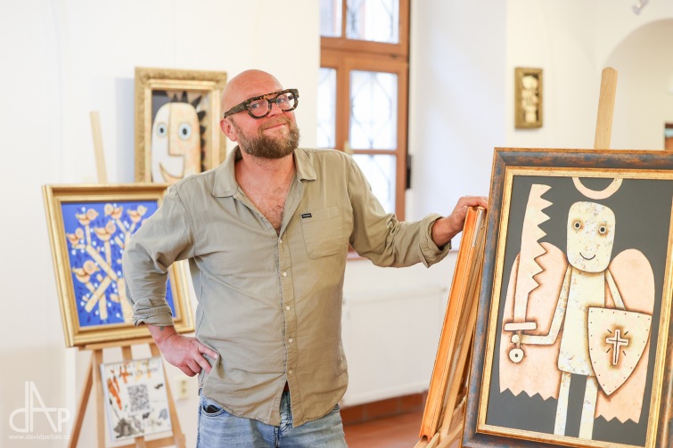 Rudolf Brančovský z Poletíme? představuje své obrazy v Táboře. Přijede na komentovanou prohlídku 