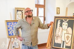 Rudolf Brančovský z Poletíme? představuje své obrazy v Táboře. Přijede na komentovanou prohlídku 