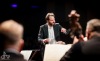 Publikum v úžasu. Dirigent Petr Popelka provedl Epoque Symphony orchestra s cellistou Václavem Petrem Novým světem