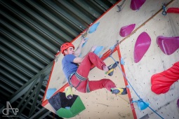 Jihočeští profesionální hasiči se utkali na stěně