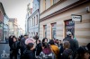 Poslední sbohem. Stovky návštěvníků se loučily s Flipshopem i Pivnici U Zlatého lva 