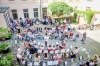 Svišti v orchestřišti roztančili dvorek táborské knihovny. Program pokračuje celé léto