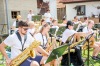 Svišti se sborem zněli pivovarským dvorem v Hlavatcích