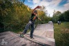 Tábor má nový bikepark. Kultovní cihelnu otevřeli závody, Indy i Strýc Nory