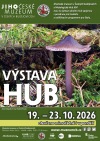 Houby všude. Jihočeské muzeum v Českých Budějovicích je vystavuje až do ledna
