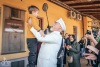 Prezident republiky navštívil Tábor. Lidem naděloval ponožky i teze o pravdě