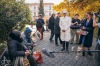 Prezident republiky navštívil Tábor. Lidem naděloval ponožky i teze o pravdě