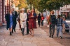 Prezident republiky navštívil Tábor. Lidem naděloval ponožky i teze o pravdě
