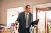Prezident republiky navštívil Tábor. Lidem naděloval ponožky i teze o pravdě