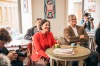 Prezident republiky navštívil Tábor. Lidem naděloval ponožky i teze o pravdě