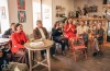 Prezident republiky navštívil Tábor. Lidem naděloval ponožky i teze o pravdě