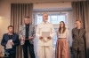 Prezident republiky navštívil Tábor. Lidem naděloval ponožky i teze o pravdě