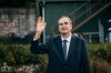 Prezident republiky navštívil Tábor. Lidem naděloval ponožky i teze o pravdě