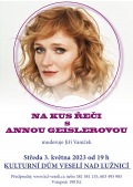 Na kus řeči s Annou Geislerovou