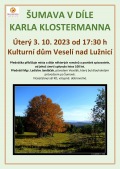 Šumava v díle Karla Klostermanna