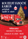 Kouzelný vánoční kamion přijíždí opět k vám
