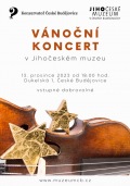 Vánoční koncert v Jihočeském muzeu v Č. Budějovicích
