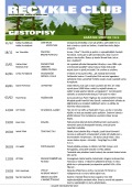 Cestopisy - Recykle club 2024/2025