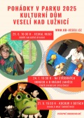 Pohádky v parku 2025 - Kulturní dům Veselí nad Lužnicí