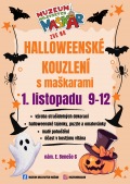 Halloweenské kouzelní s maškarami
