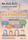 Na kus řeči s vedením města Tábora